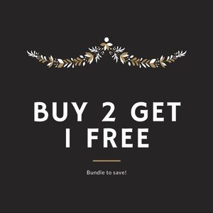 Buy 2 get 1 free